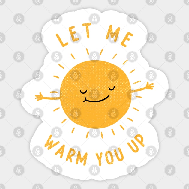 Let Me Warm You Up Sticker by triagus